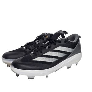 Adidas Adizero Instinct TP  Softball Cleats Size 11.5 Black White Women's
